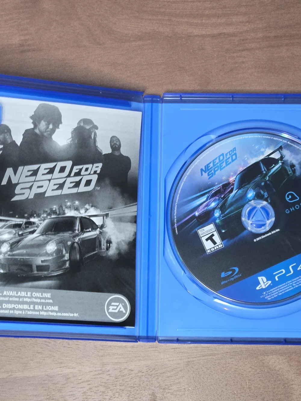 Sony PS4 Need for Speed – Video Game Complete, Tested, Working Playstation 4